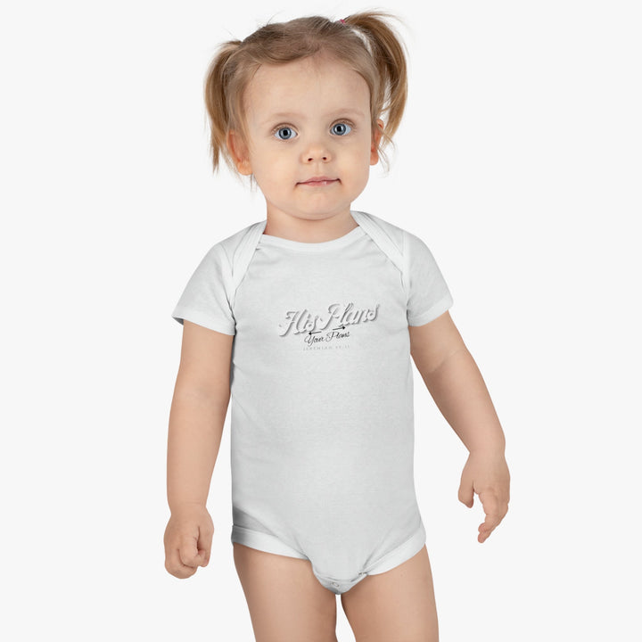 His Plans Over Your Plans - Baby Short Sleeve Onesie® - ADOREbyEller
