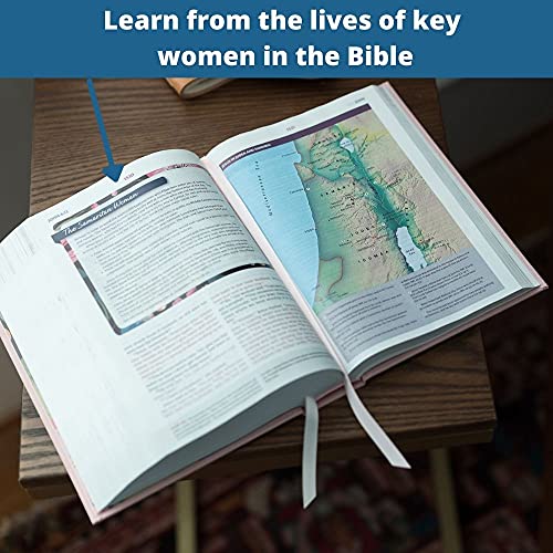 NIV, The Woman's Study Bible, Hardcover, Full-Color: Receiving God's Truth for Balance, Hope, and Transformation - ADOREbyEller