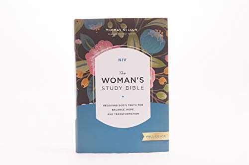 NIV, The Woman's Study Bible, Hardcover, Full-Color: Receiving God's Truth for Balance, Hope, and Transformation - ADOREbyEller