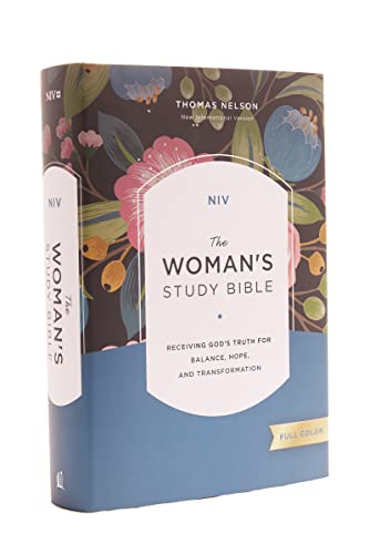 NIV, The Woman's Study Bible, Hardcover, Full-Color: Receiving God's Truth for Balance, Hope, and Transformation - ADOREbyEller