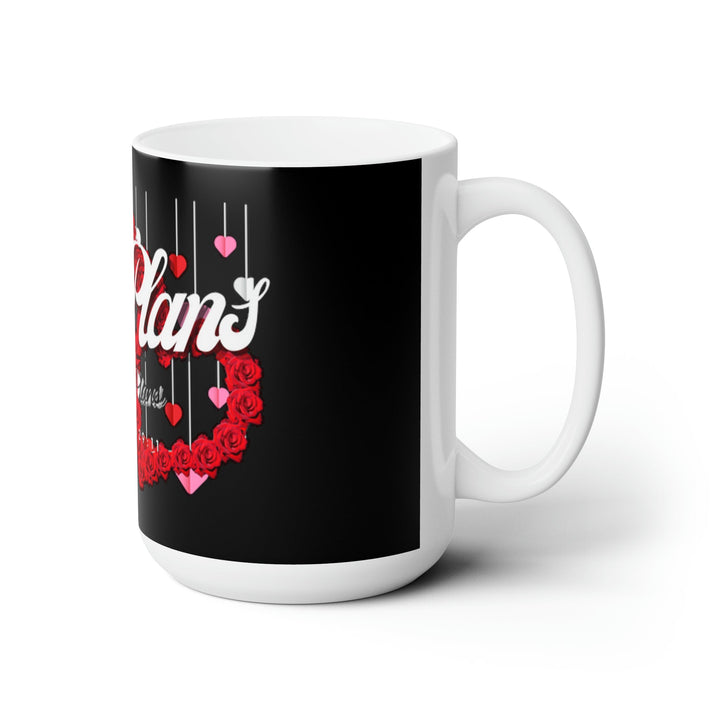 Black/Red Ceramic Mug 15oz - ADOREbyEller