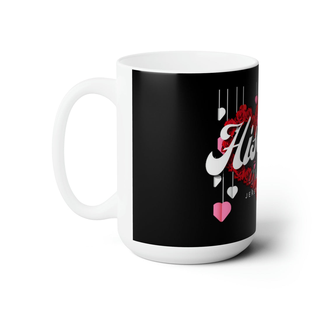 Black/Red Ceramic Mug 15oz - ADOREbyEller