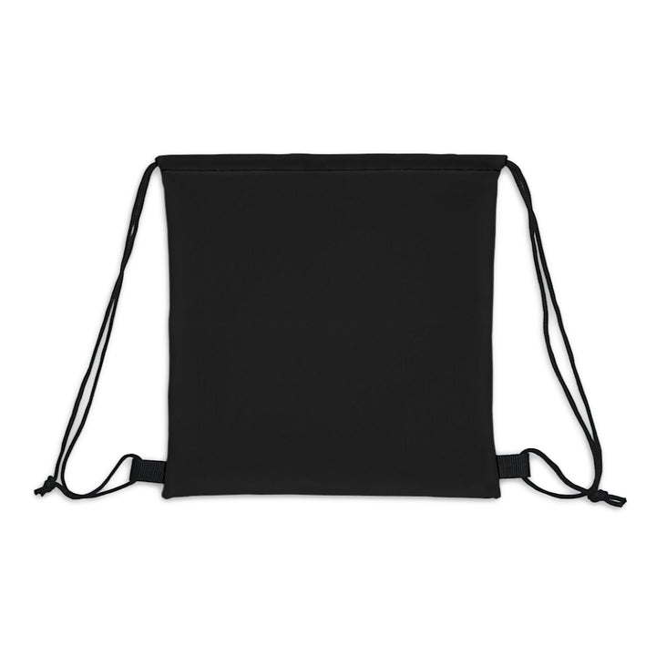 Black/Red Outdoor Drawstring Bag - ADOREbyEller