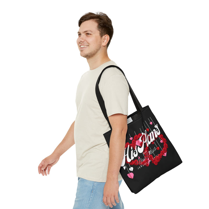 Black/Red Tote Bag - ADOREbyEller