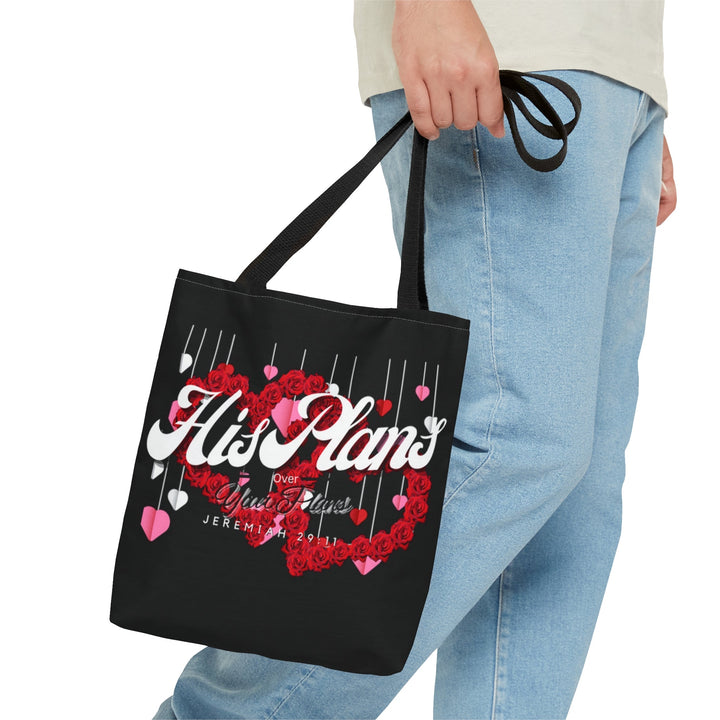 Black/Red Tote Bag - ADOREbyEller