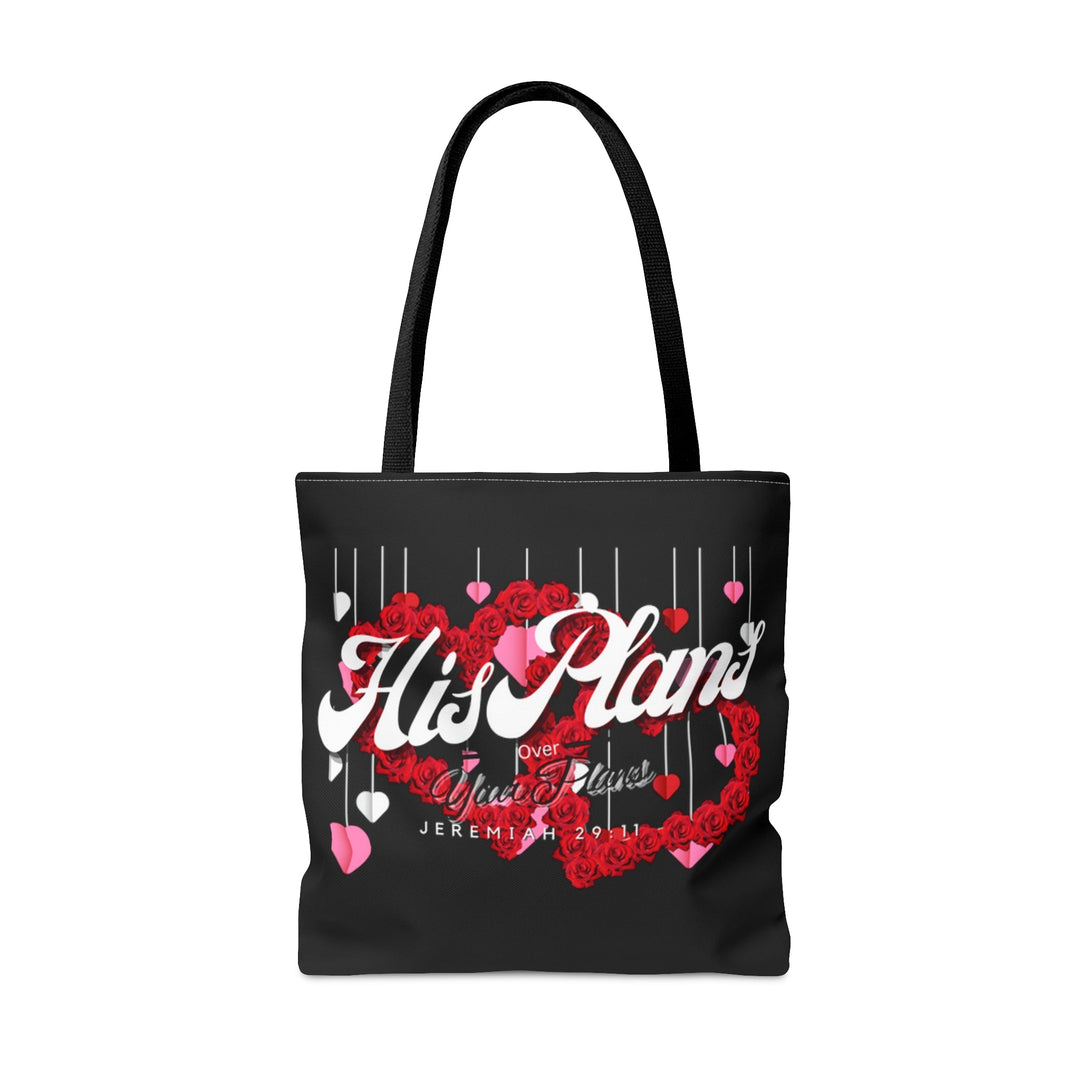 Black/Red Tote Bag - ADOREbyEller