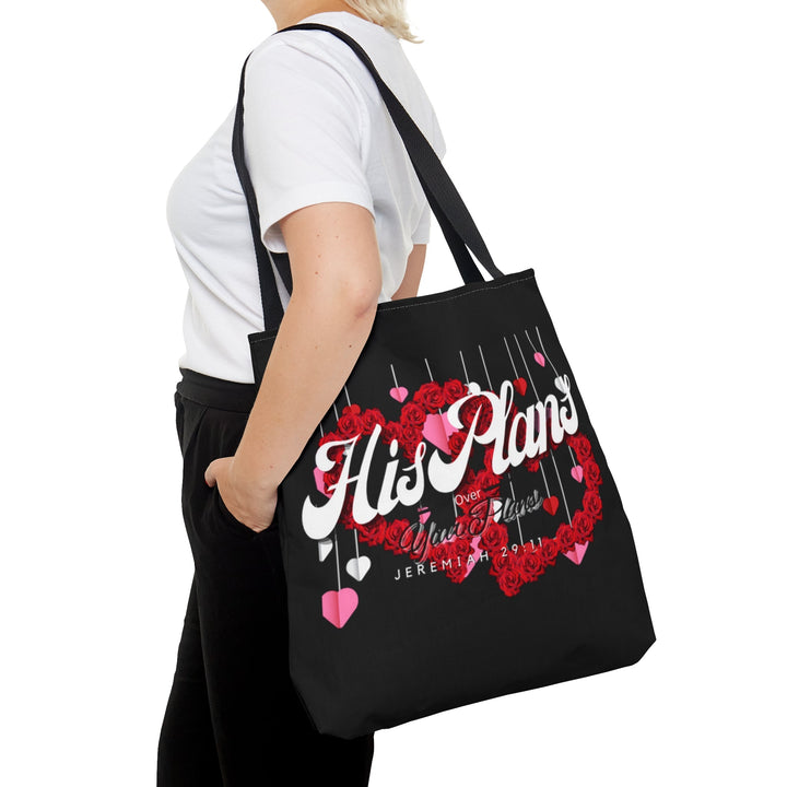 Black/Red Tote Bag - ADOREbyEller