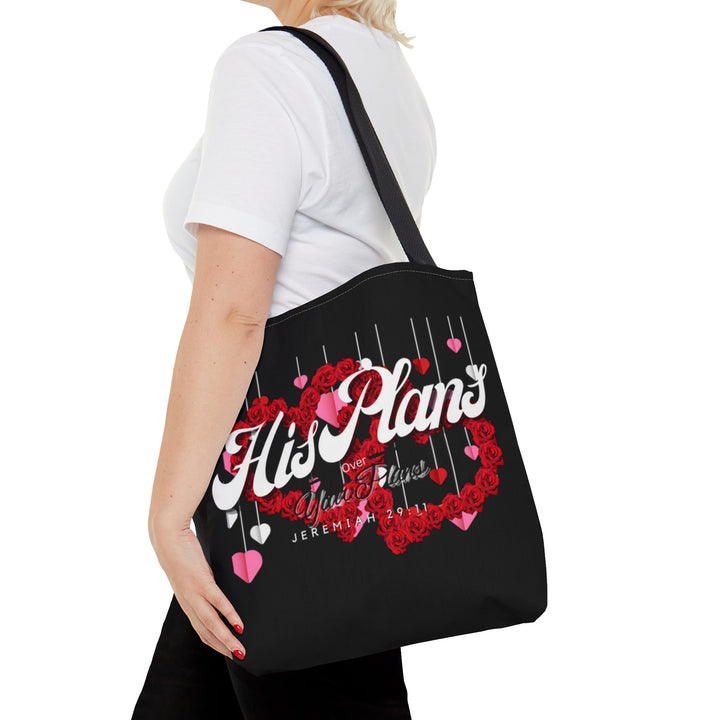 Black/Red Tote Bag - ADOREbyEller