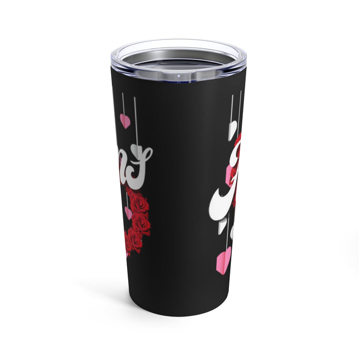 Black/Red Tumbler 20oz - ADOREbyEller