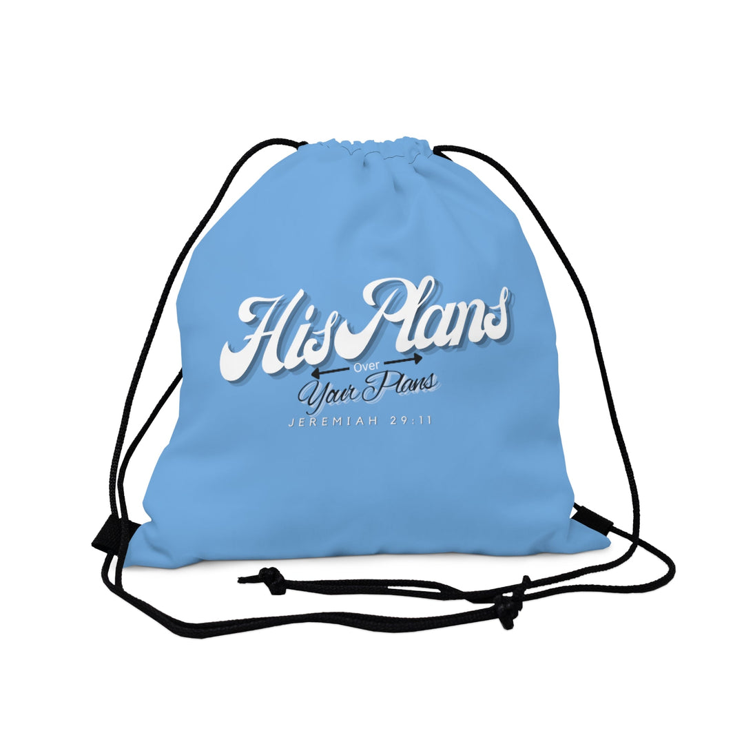 Blue Outdoor Drawstring Bag - ADOREbyEller