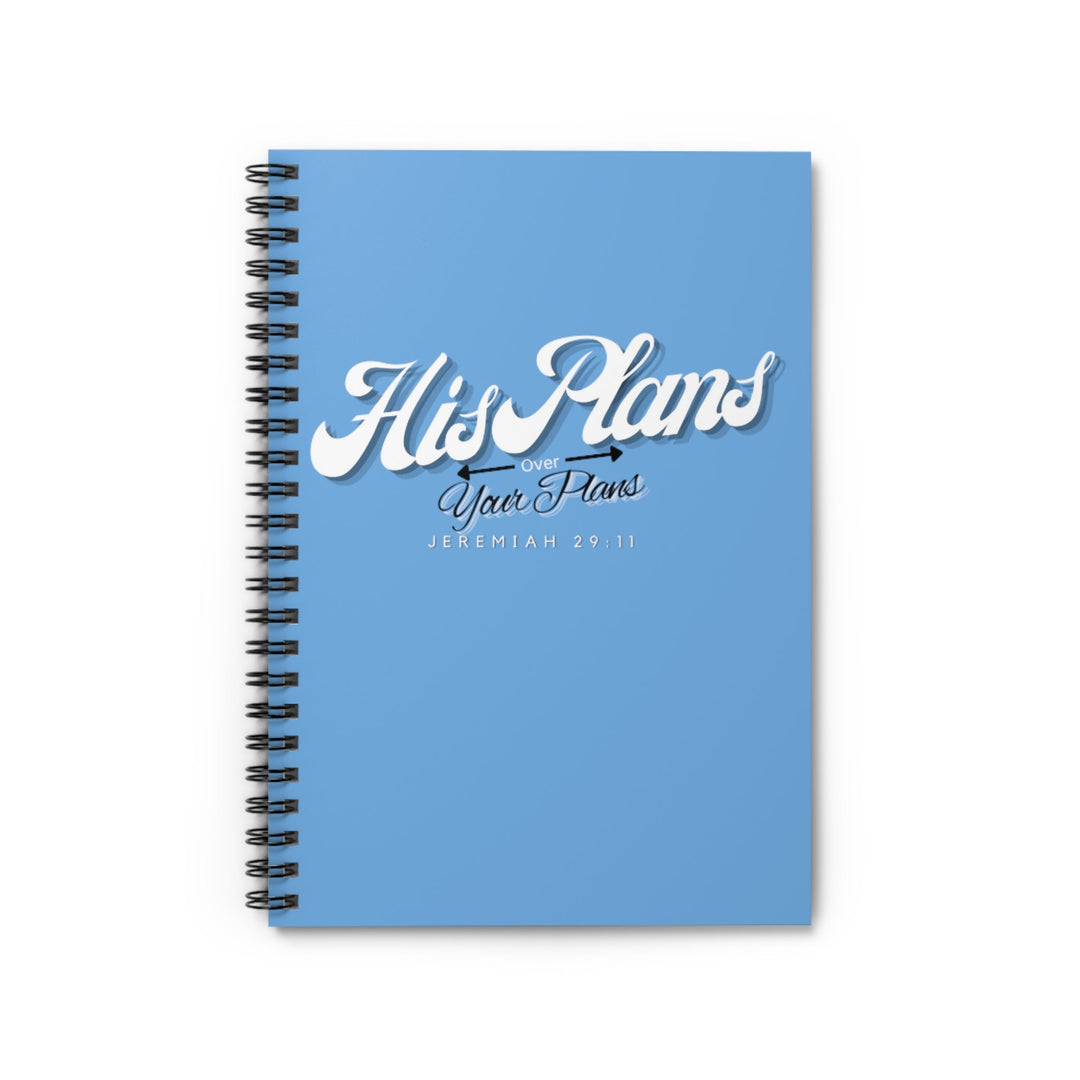 Blue Spiral Notebook - Ruled Line - ADOREbyEller