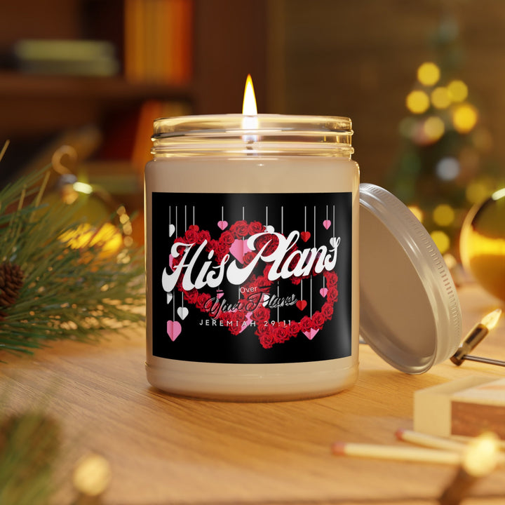 His Plans Over Your Plans - Scented Candles, 9oz - ADOREbyEller