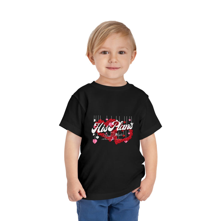 His Plans Over Your Plans - Toddler Short Sleeve Tee - ADOREbyEller