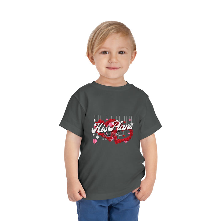 His Plans Over Your Plans - Toddler Short Sleeve Tee - ADOREbyEller