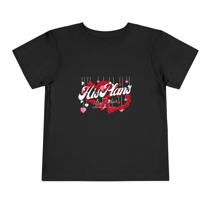 His Plans Over Your Plans - Toddler Short Sleeve Tee - ADOREbyEller