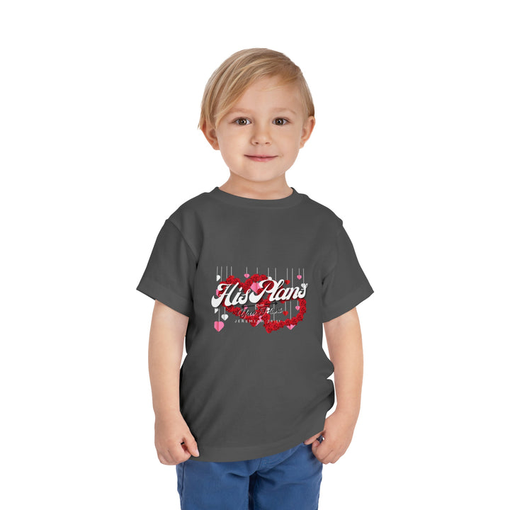 His Plans Over Your Plans - Toddler Short Sleeve Tee - ADOREbyEller