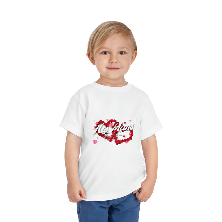 His Plans Over Your Plans - Toddler Short Sleeve Tee - ADOREbyEller
