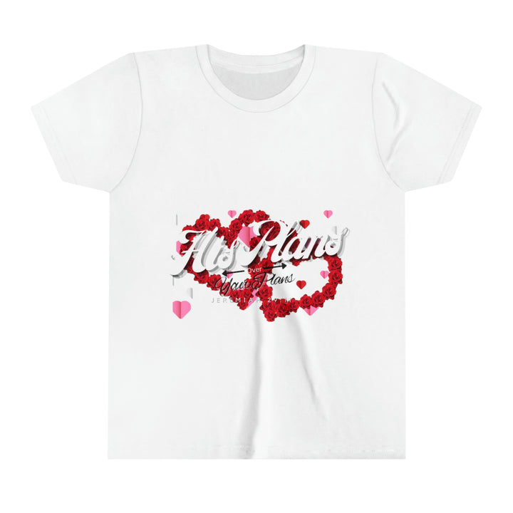 His Plans Over Your Plans - Youth Short Sleeve Tee - ADOREbyEller