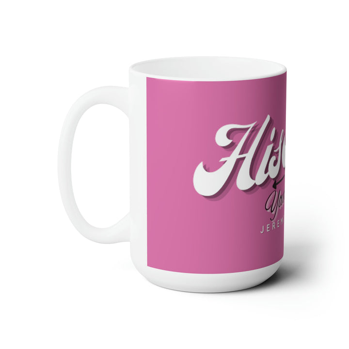 Pink Ceramic Mug 15oz - ADOREbyEller