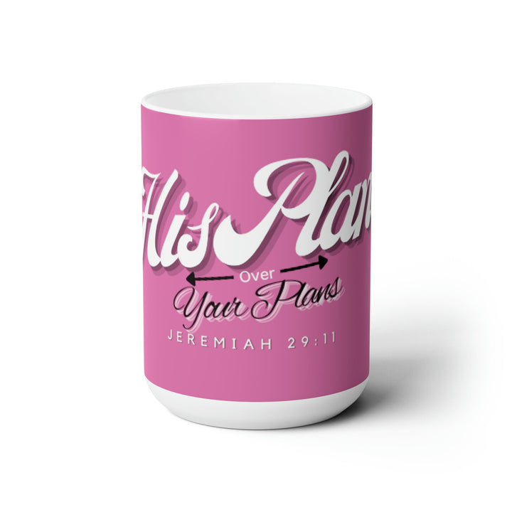 Pink Ceramic Mug 15oz - ADOREbyEller