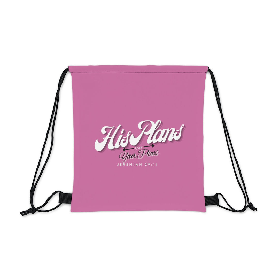 Pink Outdoor Drawstring Bag - ADOREbyEller