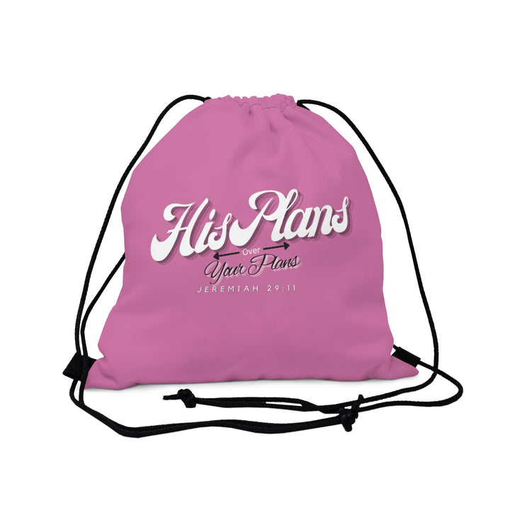 Pink Outdoor Drawstring Bag - ADOREbyEller