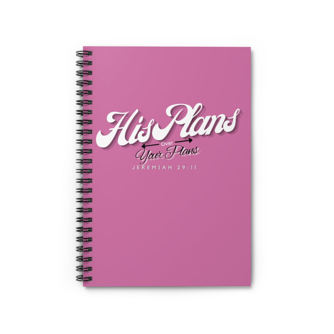 Pink Spiral Notebook - Ruled Line - ADOREbyEller