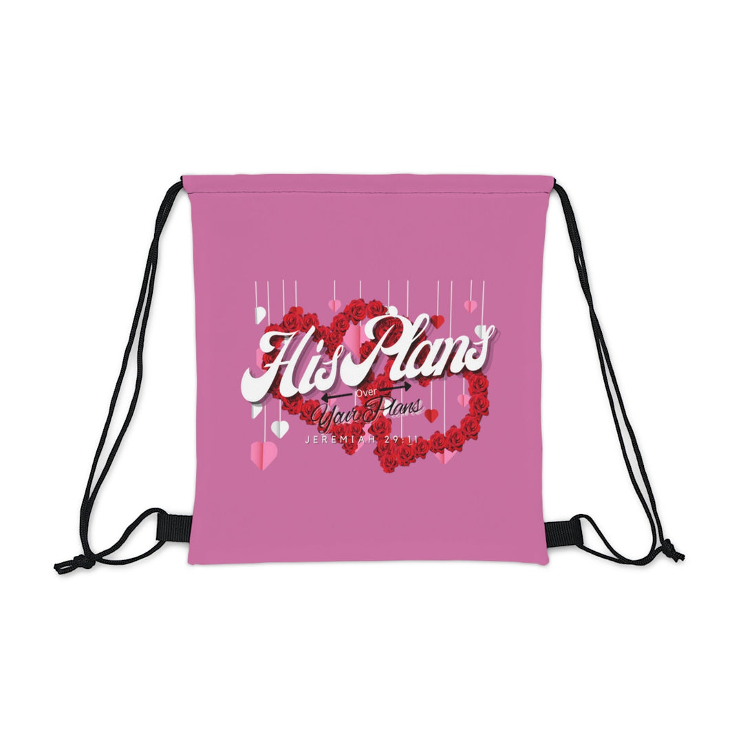 Pink/Red Outdoor Drawstring Bag - ADOREbyEller