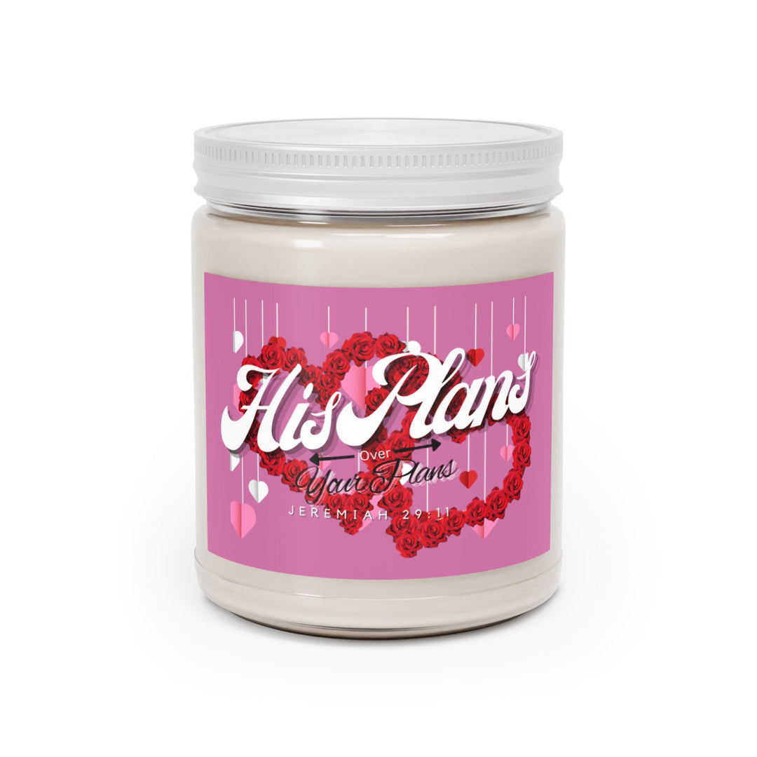 Pink\Red Scented Candles, 9oz - ADOREbyEller