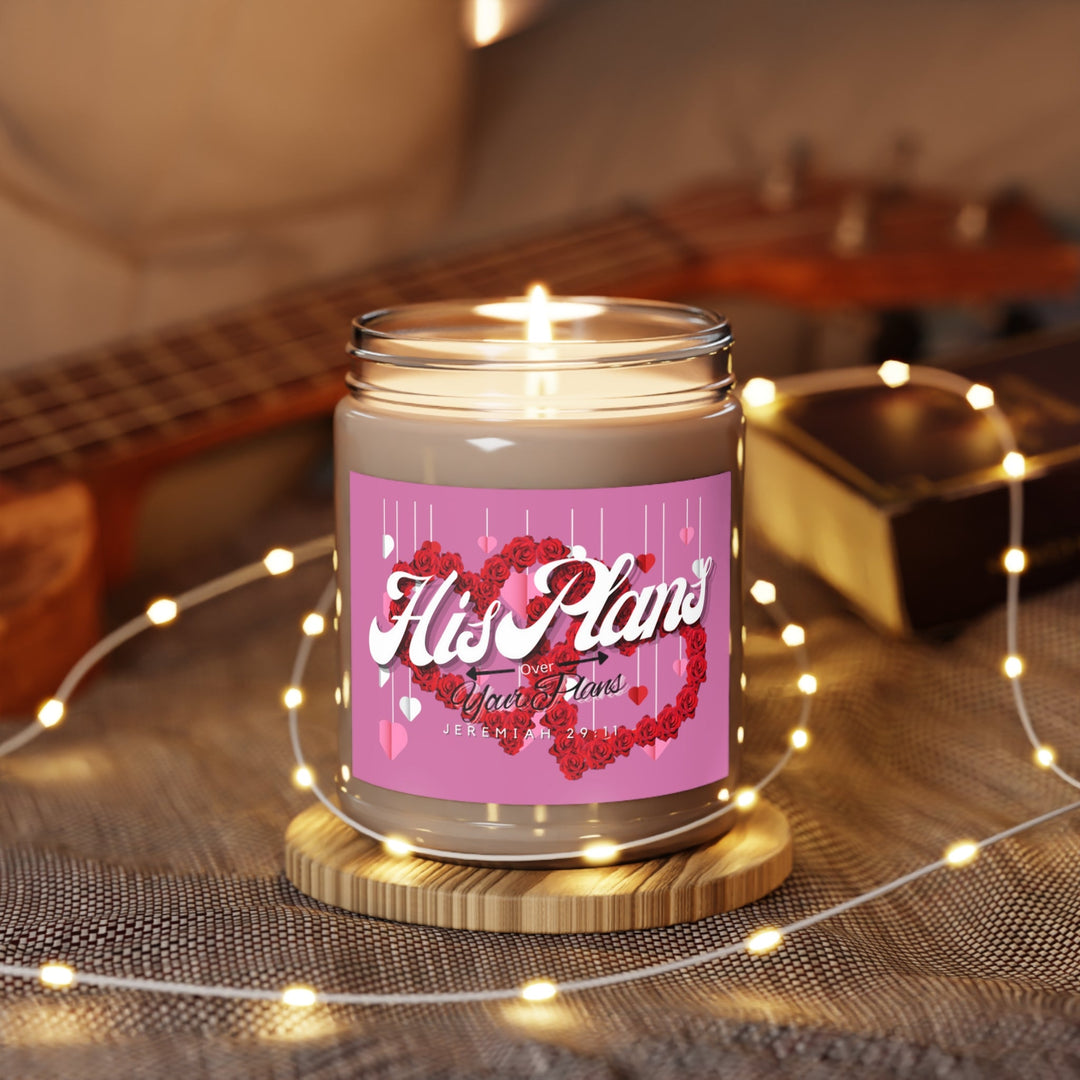 Pink\Red Scented Candles, 9oz - ADOREbyEller