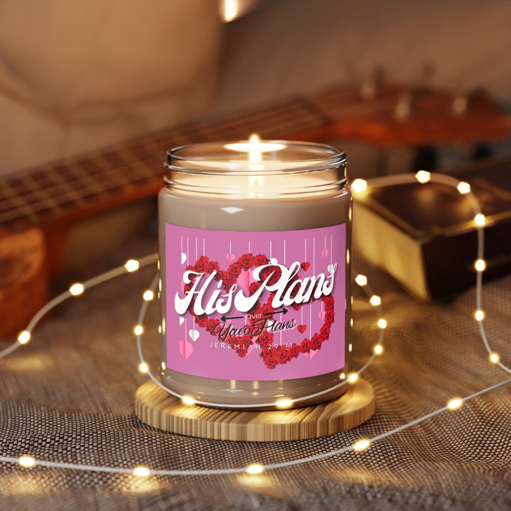 Pink\Red Scented Candles, 9oz - ADOREbyEller