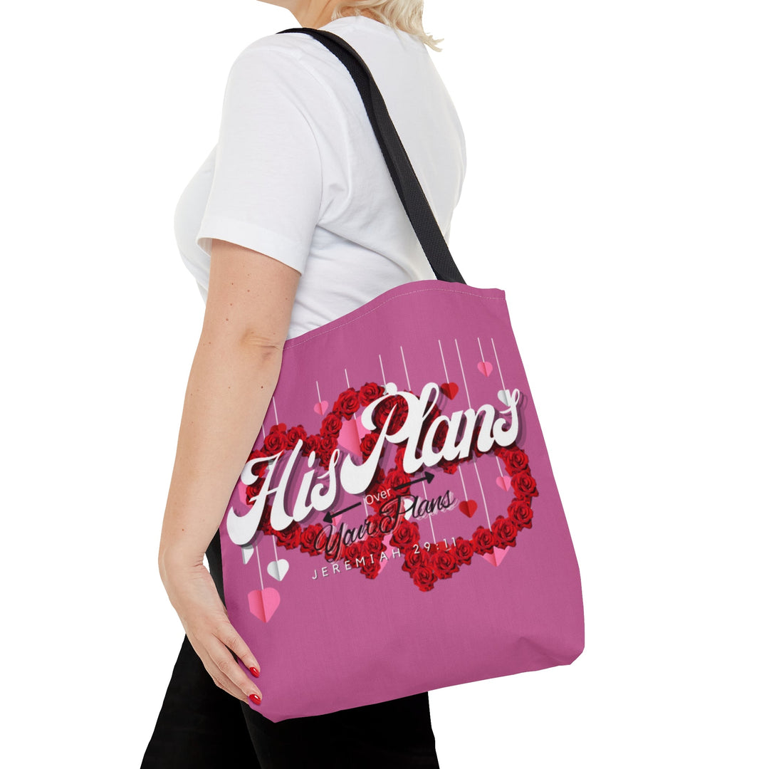 Pink/Red Tote Bag - ADOREbyEller