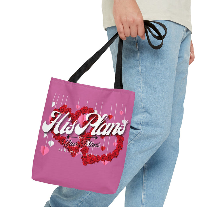 Pink/Red Tote Bag - ADOREbyEller