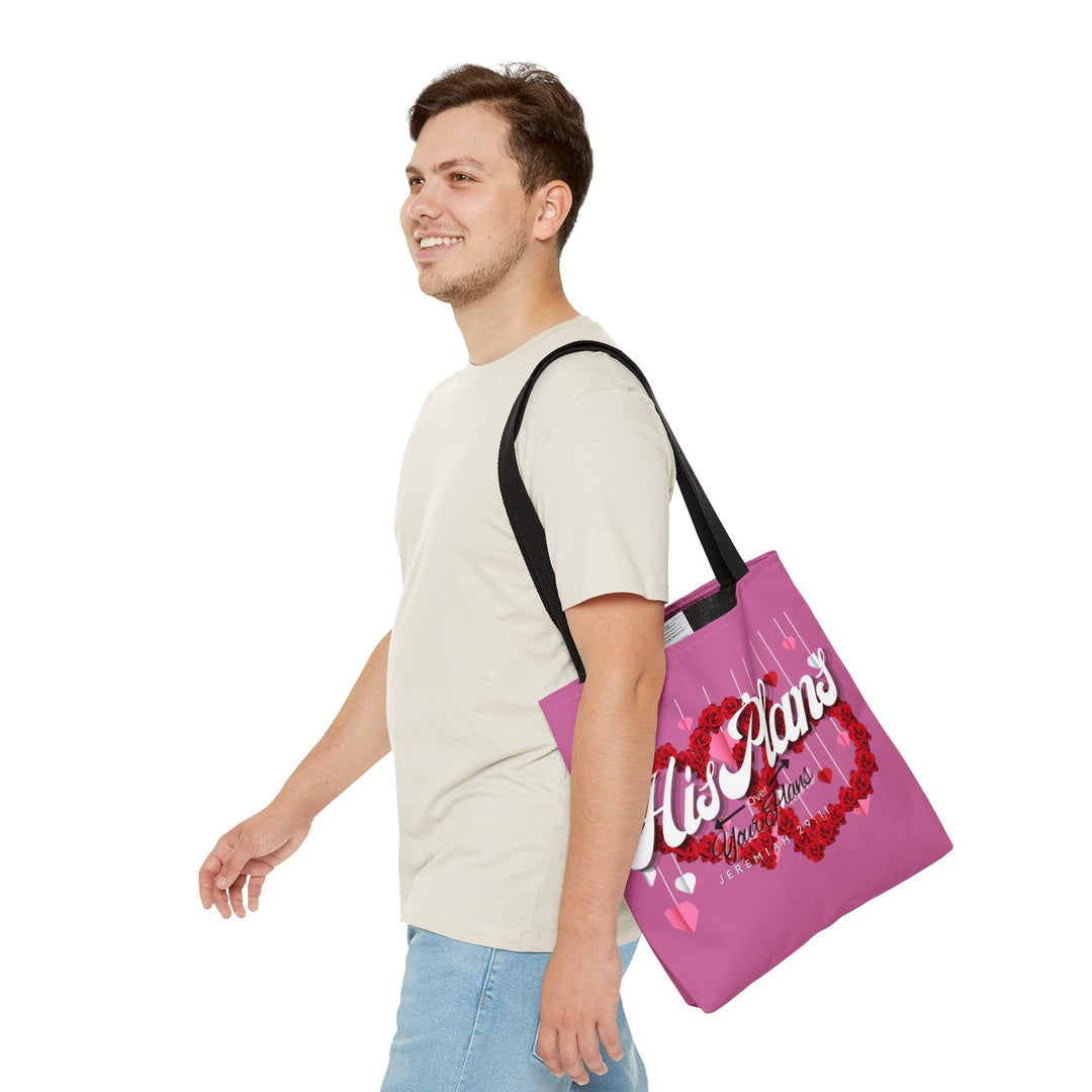 Pink/Red Tote Bag - ADOREbyEller