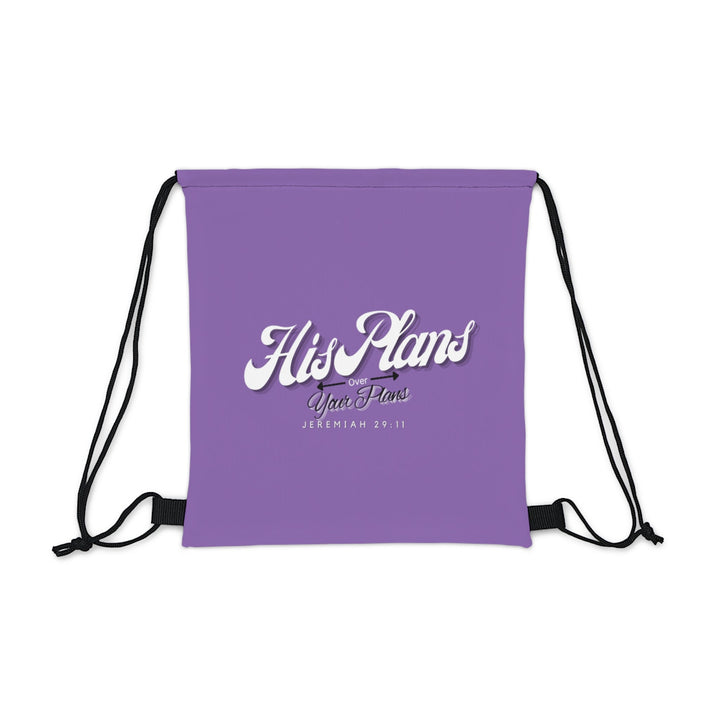 Purple Outdoor Drawstring Bag - ADOREbyEller