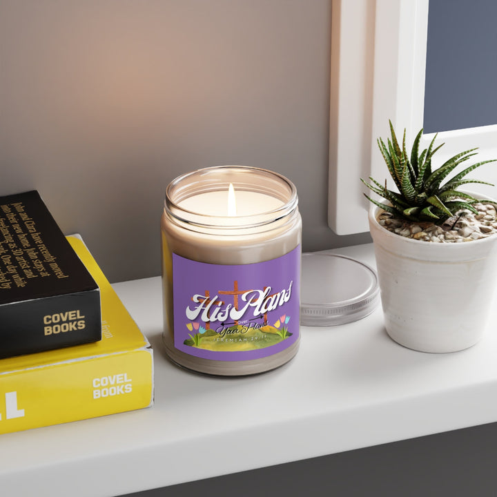 Purple Scented Candles, 9oz - ADOREbyEller