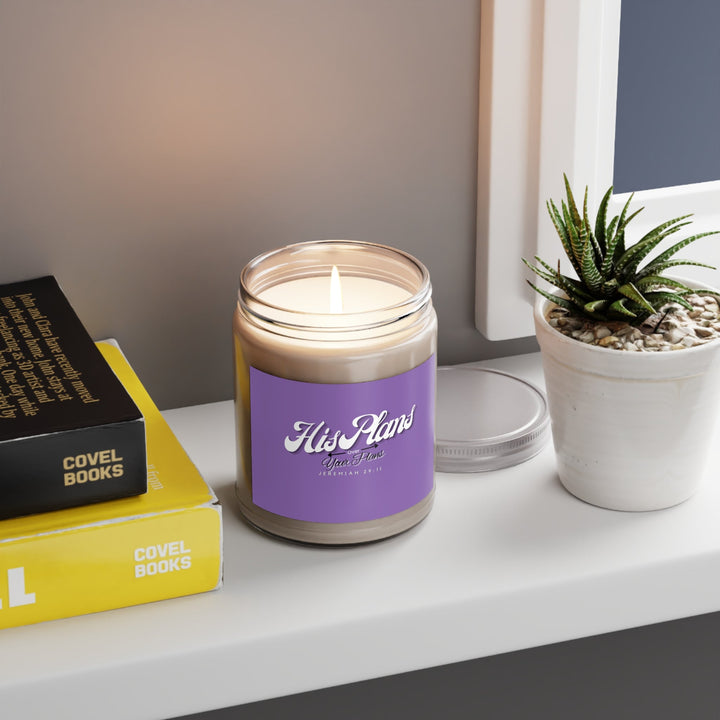 Purple Scented Candles, 9oz - ADOREbyEller