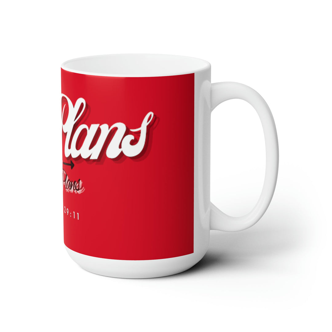 Red Ceramic Mug 15oz - ADOREbyEller