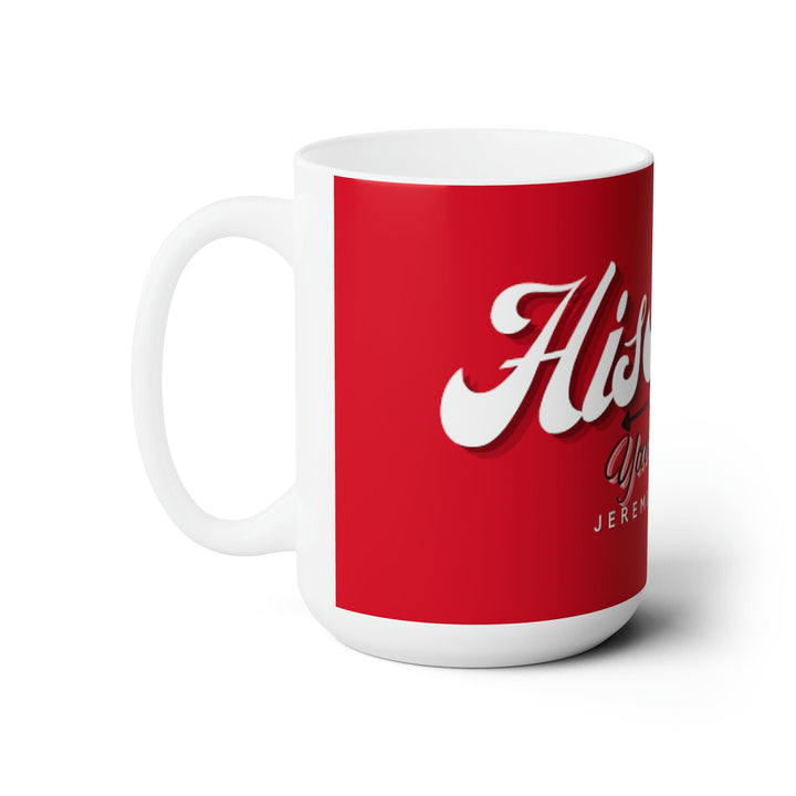 Red Ceramic Mug 15oz - ADOREbyEller