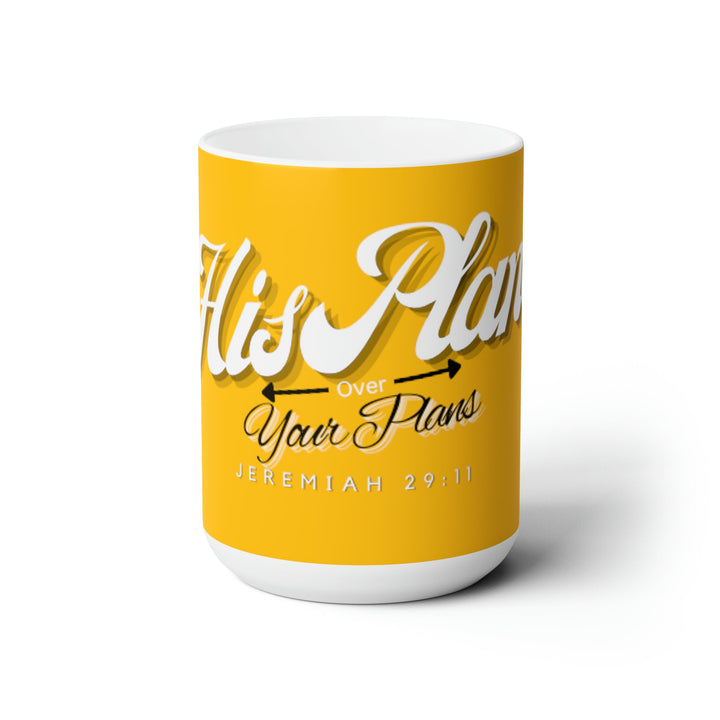 Yellow Ceramic Mug 15oz - ADOREbyEller