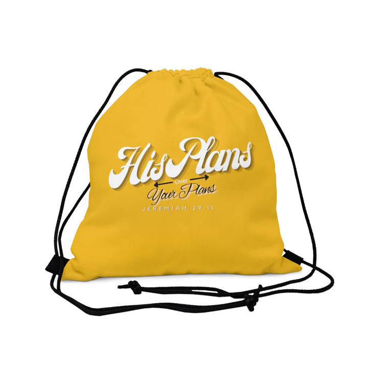 Yellow Outdoor Drawstring Bag - ADOREbyEller