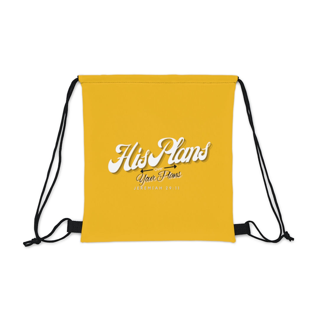 Yellow Outdoor Drawstring Bag - ADOREbyEller