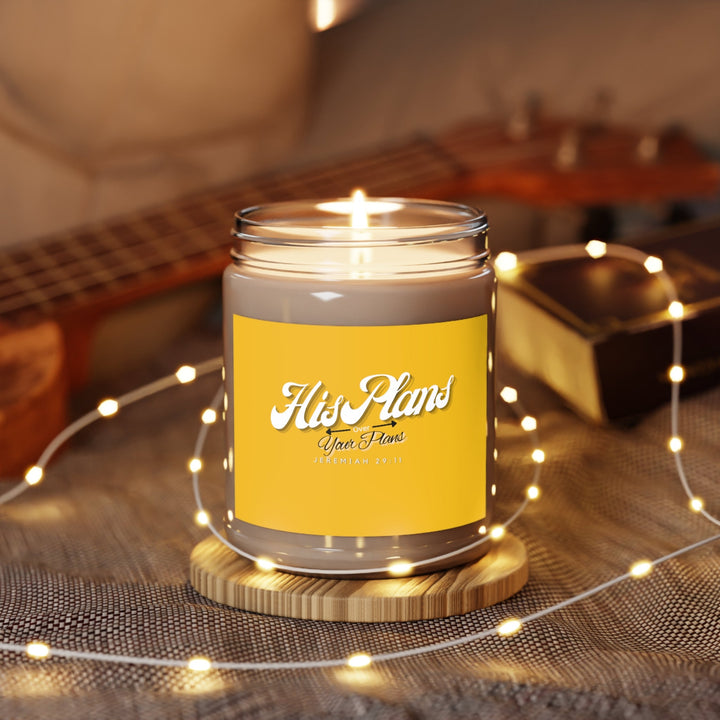 Yellow Scented Candles, 9oz - ADOREbyEller